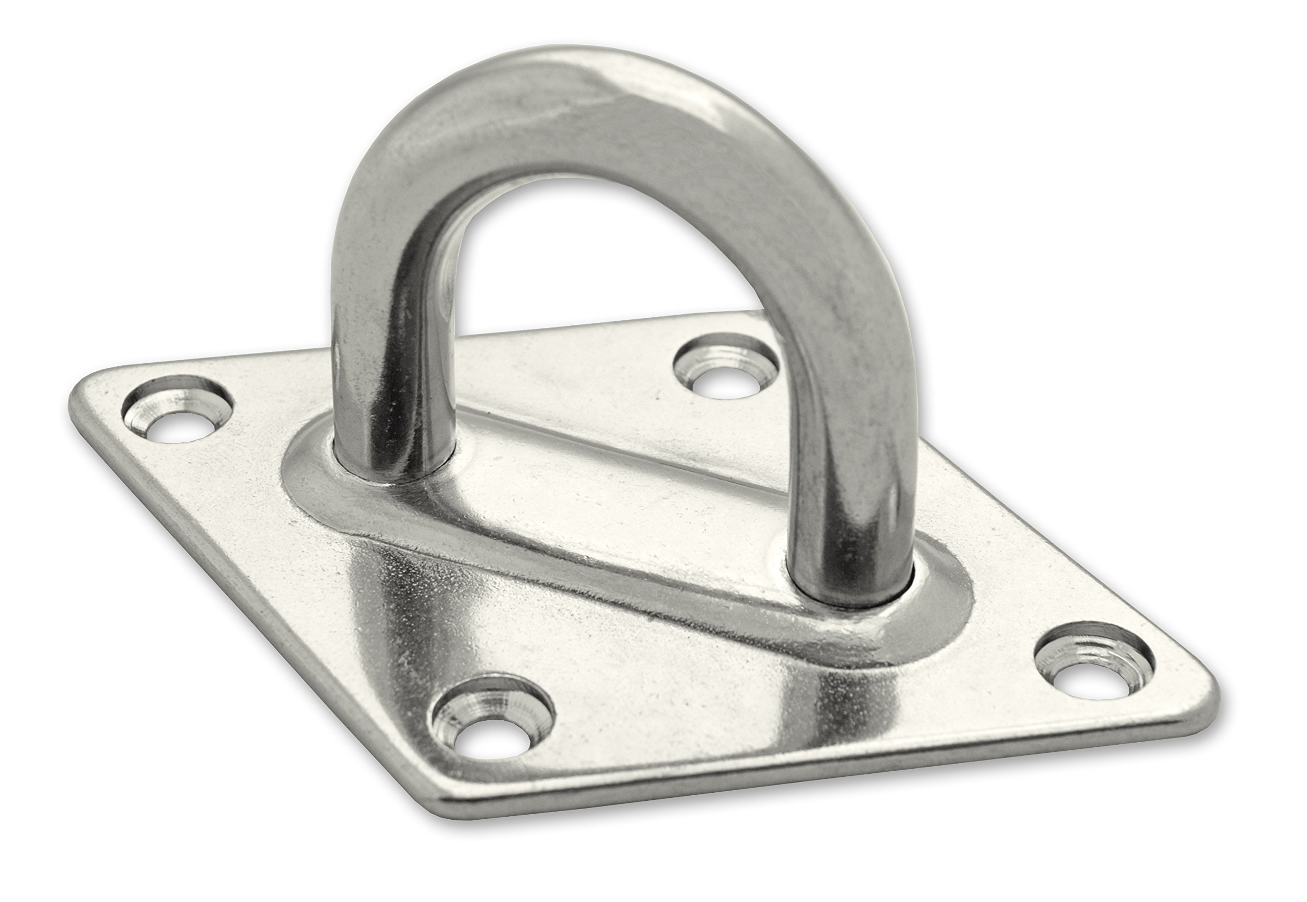 Docks gmar70 Platinum Diamond Eye – Stainless Steel – Diameter 10 mm x 120 mm – Platinum Eye Inside Diameter 32 mm Diameter, Grey