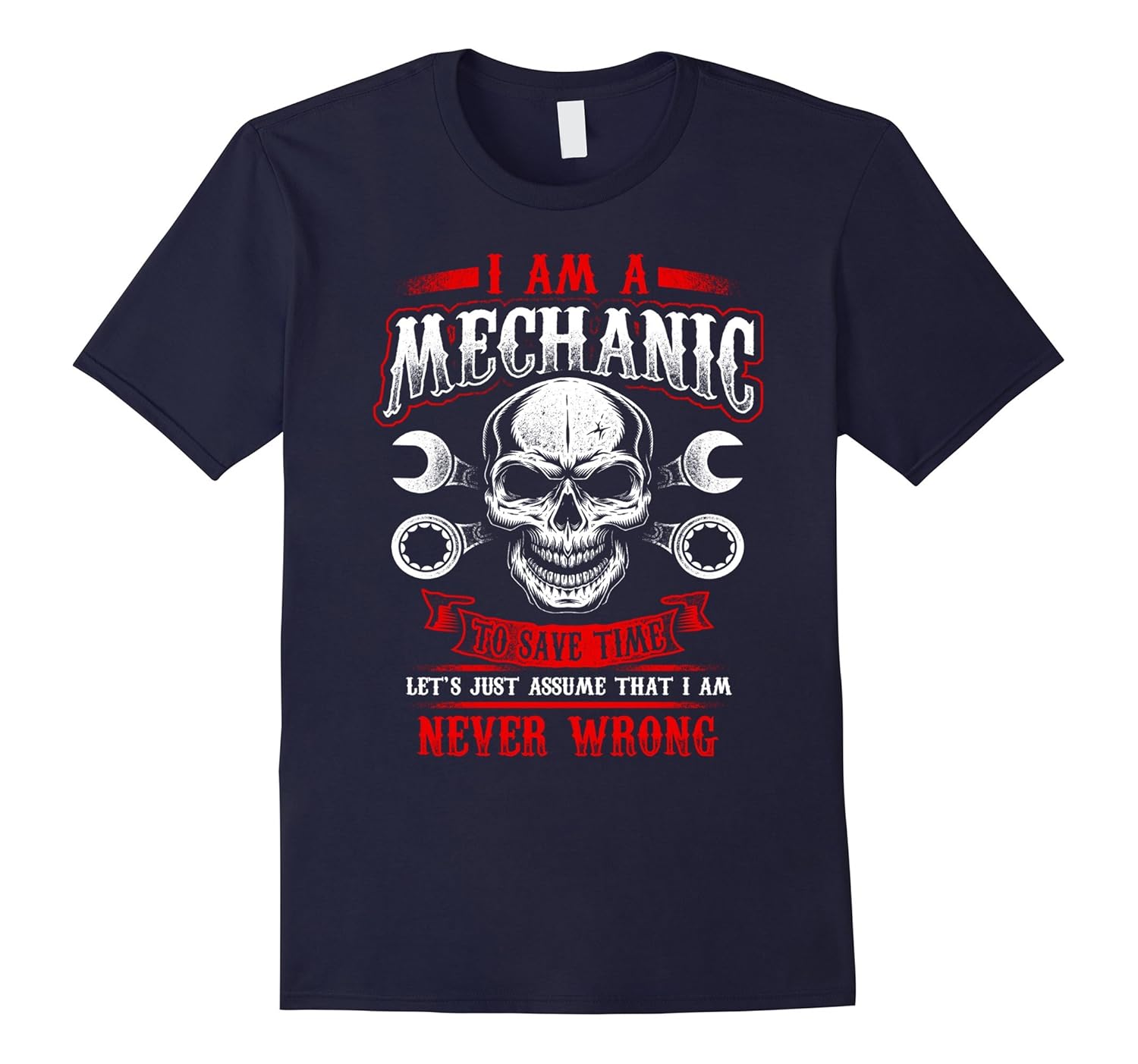 I'm A Mechanic Funny Grease Monkey T-Shirt-ANZ