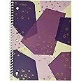 Mead Spiral Notebooks, 1 Subject, College Ruled Paper, 70 Sheets, 10-1/2" x 7-1/2", Shape It Up, Design May Vary, 3 Pack (38191)