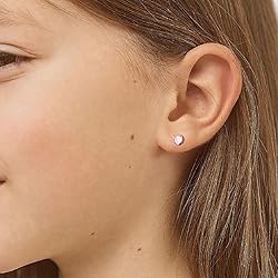 Hypoallergenic Earrings for Girls Toddler Surgical