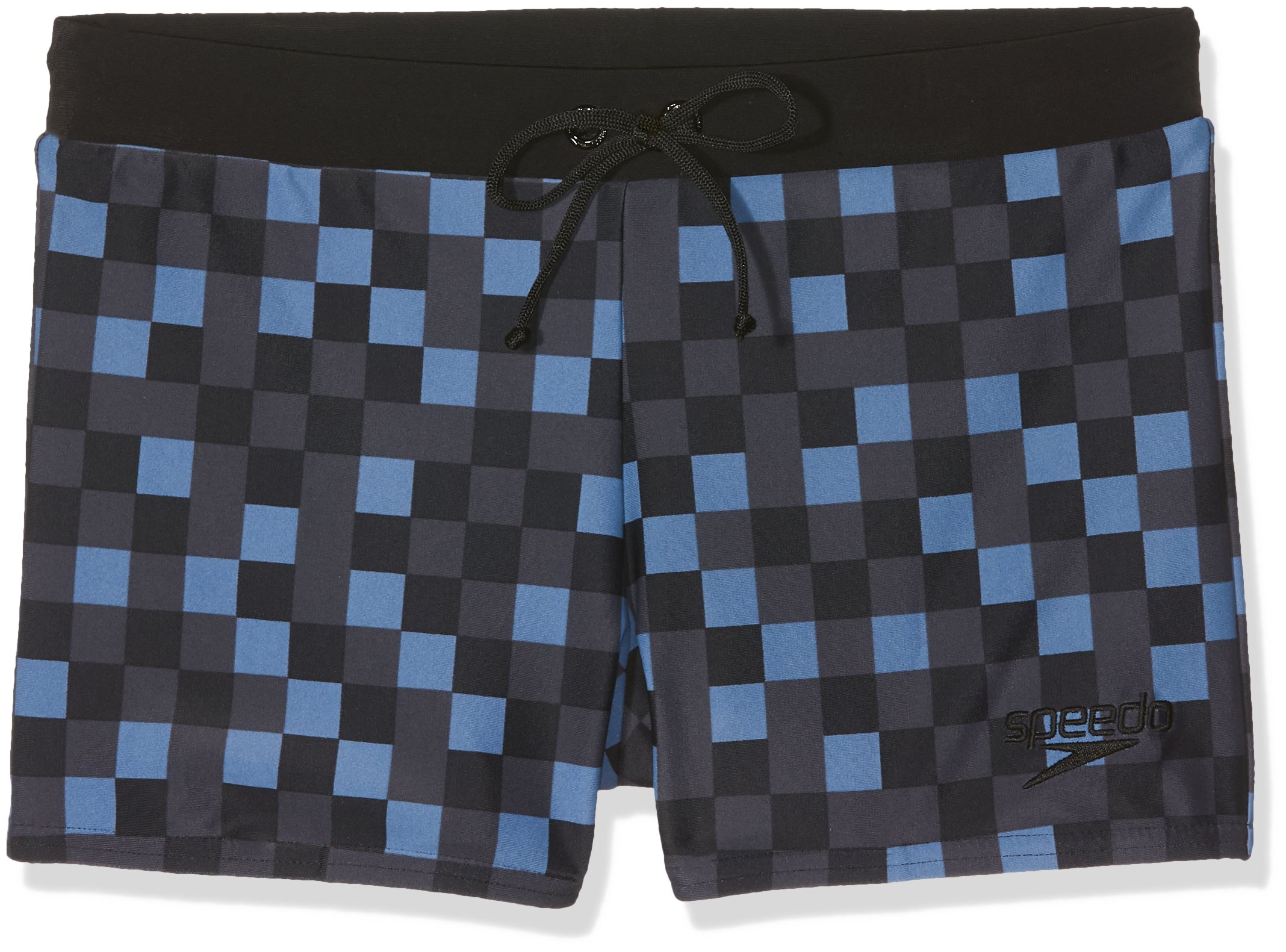 Speedo Connect Boom Valmilton Aqua Shorts - Black/Stellar/Oxide Grey, Size 28