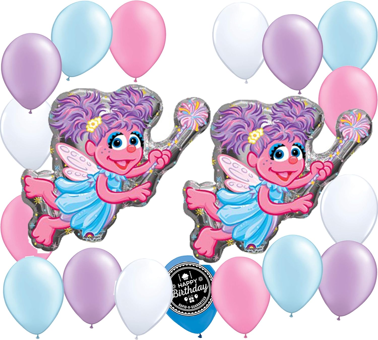 Amazon Com Sesame Street Abby Cadabby Balloon Wall Decoration