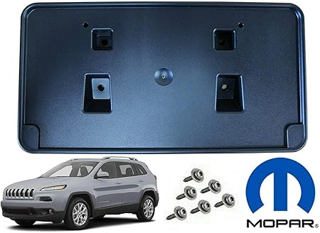 2017 jeep cherokee license plate light