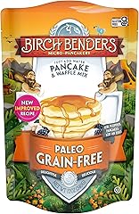 Paleo Pancake & Waffle Mix by Birch Benders, Kosher, Gluten-free, 12 oz Bag