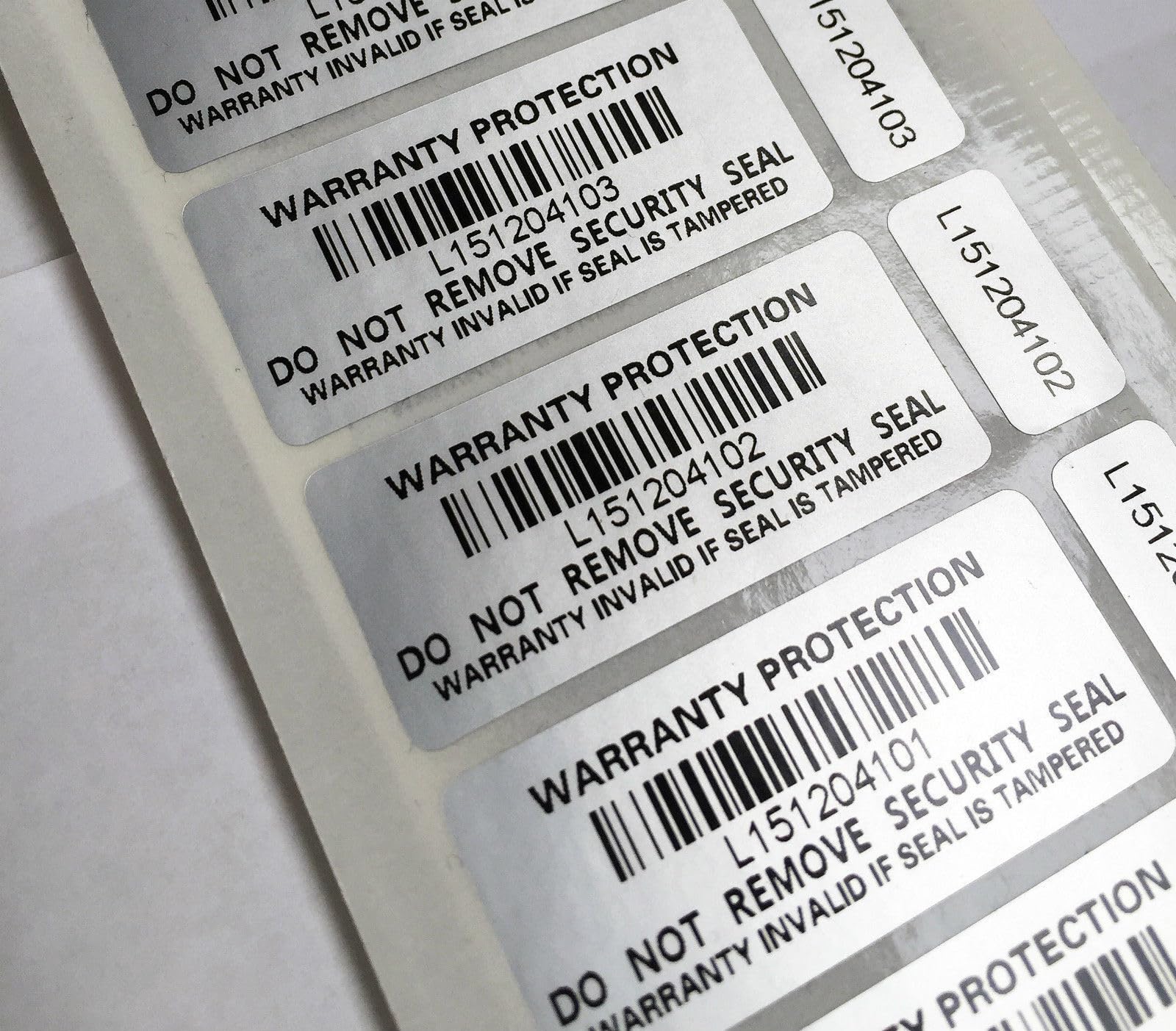 Tamper Proof Warranty Void Stickers Protection Labels Security Seal Double Label (500)