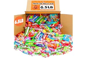 A GREAT SURPRISE Candy Bulk - 6.5 Pounds - Candy Variety Pack - Bulk Parade Throws - Individually Wrapped Candies - HUGE Candy Assortment - Big Bulk Candy Favors for Treat Bags, Parades, Pinata Stuffers - OVER 350 Pieces of Candy