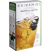 China Mist Iced Tea Brew-at-Home Iced Green Tea, Blackberry Jasmine, 2-Ounce Packages (Pack of 6)