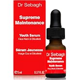 Dr Sebagh Supreme Maintenance Youth Serum (0.17 fl oz) - Award-Winning Anti Aging Resveratrol Serum for Face - Collagen-Boosting Hydrating - Advanced Resveratrol Skin Care Treatment