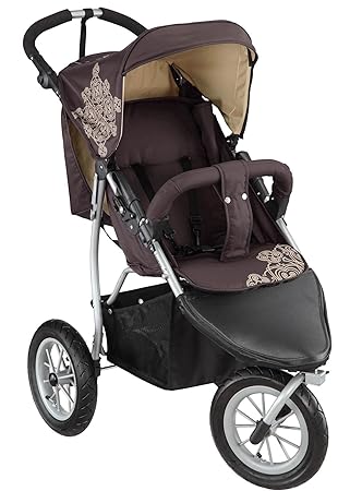 knorr-baby 883960 Luft -Rad- Joggy S chocolate-beige