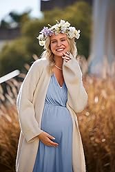 Ekouaer 3 in 1 Labor/Delivery/Hospital Gown