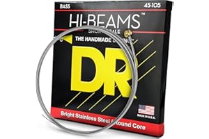 DR Strings SMR-45 Hi-Beam Bass Strings - Medium, Short Scale, 45-105