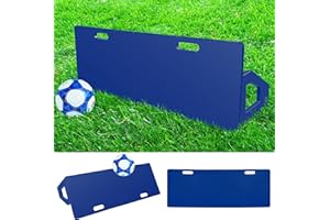 Royxen Soccer Rebounder Large Foldable Dual Angles Training Board for Soccer Training
