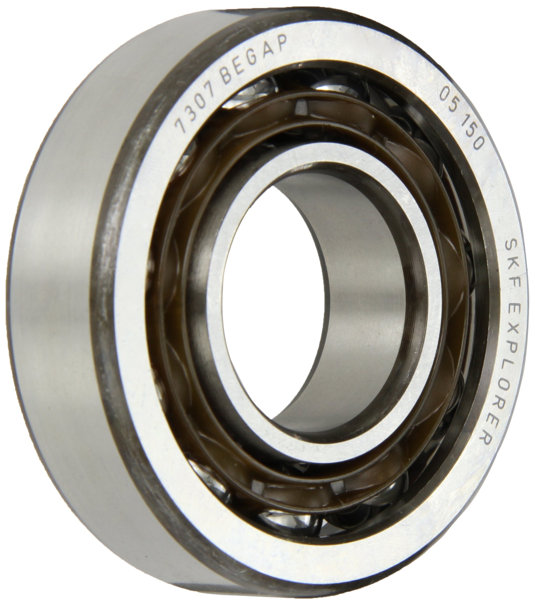 SKF 7307 BEGAP Angular Contact Radial Ball Bearing, steel