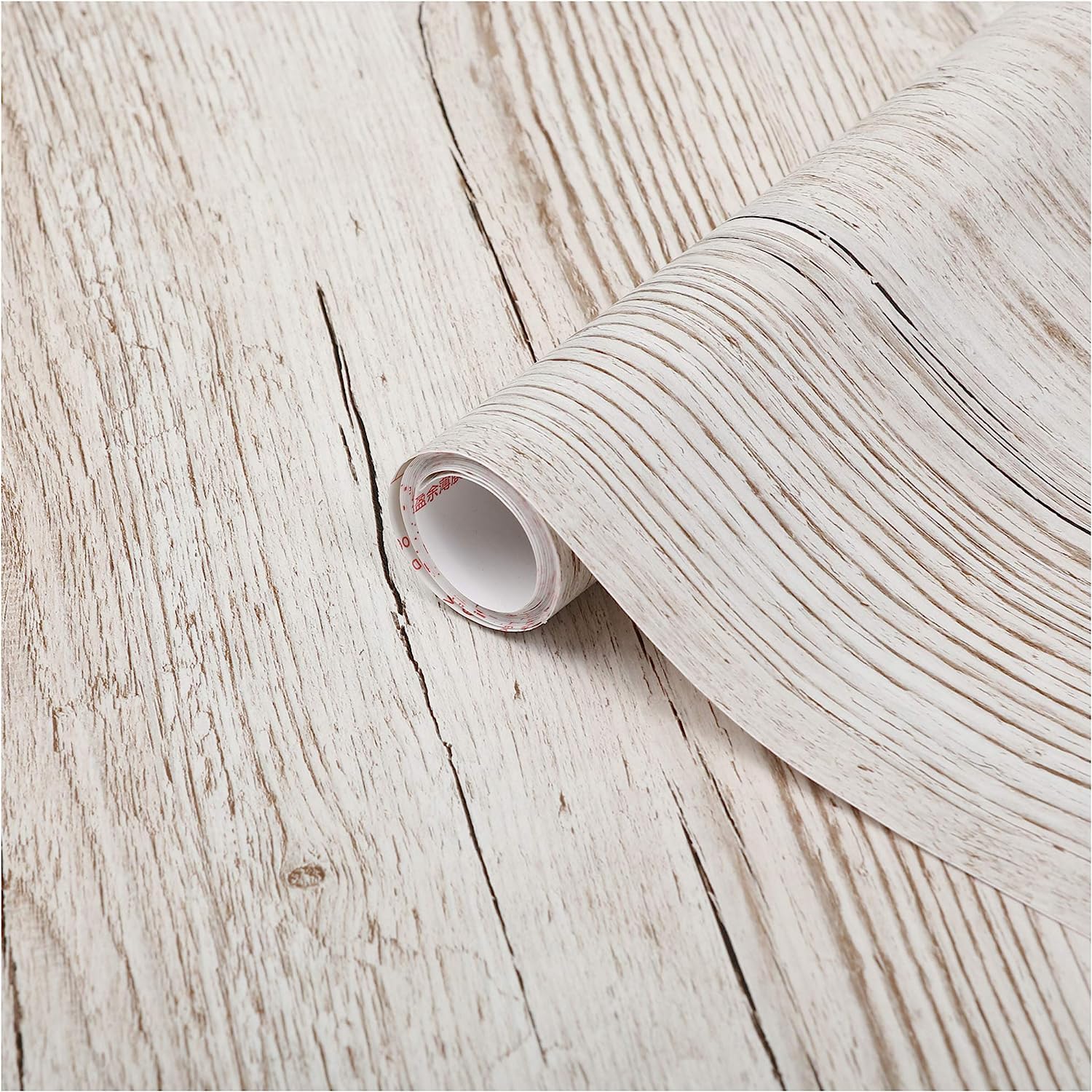 d-c-fix vinyl wrap Pino aurelio hell wood effect 45 cm x 2 m - sticky back plastic roll for furniture, kitchen & cupboards - contact paper sticker self adhesive film