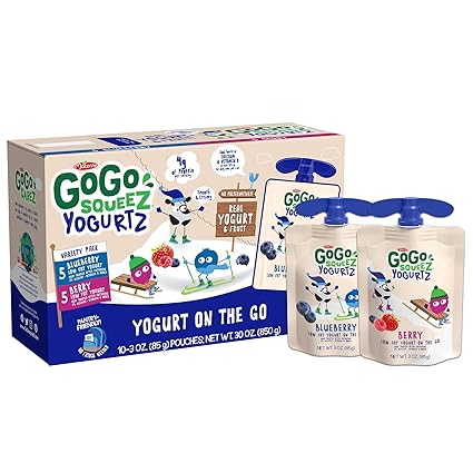 yogurt pouches for toddlers