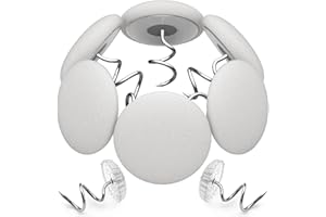 MAICOBI Flax Covered Button Twist Pins - for Bed Skirts Pins,Sofa,Upholstery,Armchair Caddies, Armrest Covers, Slipcovers (30Rice White+30 Clean)