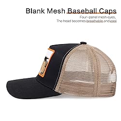 Trucker Hat Men Animal Snapback Hats Adjustable