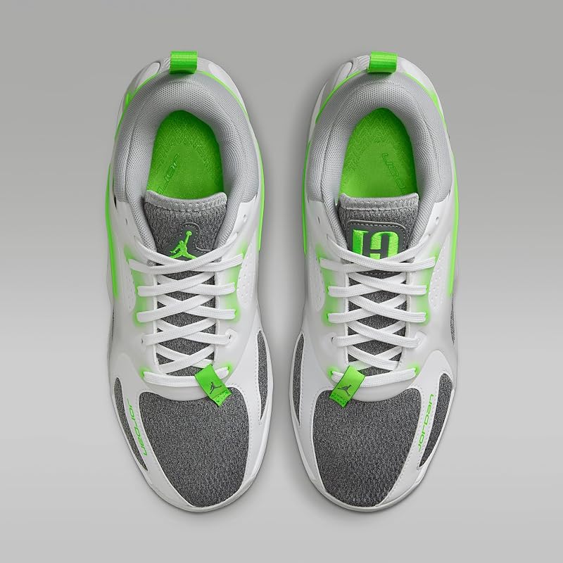 FZ2471-103 Jordan Heir Mujer Sail/Wolf Grey-Electric Green-White EU 40