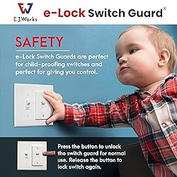 Switch Guard with Slider & Easy ON/OFF Push Button