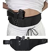 HOGIKUO Belly Band Holster for Men,Secure Conceal Carry for Women,Comfort Gun Holster,IWB fits Glock,Sig Sauer P365,Smith & Wesson, Bodyguard, M&P Shield,Ruger, and More