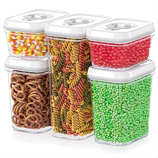 Amazon Com Dwellza Kitchen Airtight Food Storage Containers 5