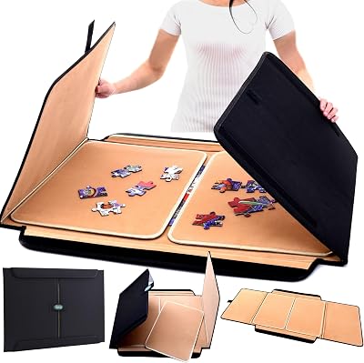 Jaques of London Premium Jigsaw Board for 1000 Pieces with Removable Mats