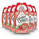 SweetLeaf Water Flavoring Drops - Stevia Water Enhancer, Sugar Free, Zero Calorie Water Additive, Contains Monk Fruit Extract, Gluten Free, Keto Friendly - Strawberry Kiwi, 1.62 Fl Oz (Pack of 6)