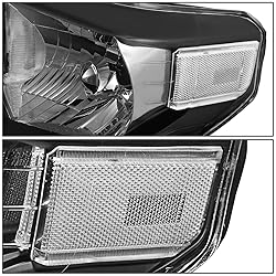 DNA Motoring HL-OH-TTUND14-BK-CL1 Black Housing