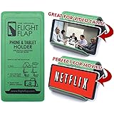Flight Flap Phone & Tablet Holder, Designed for Air Travel - Flying, Traveling, in-Flight Stand, Compatible with iPhone, Comp