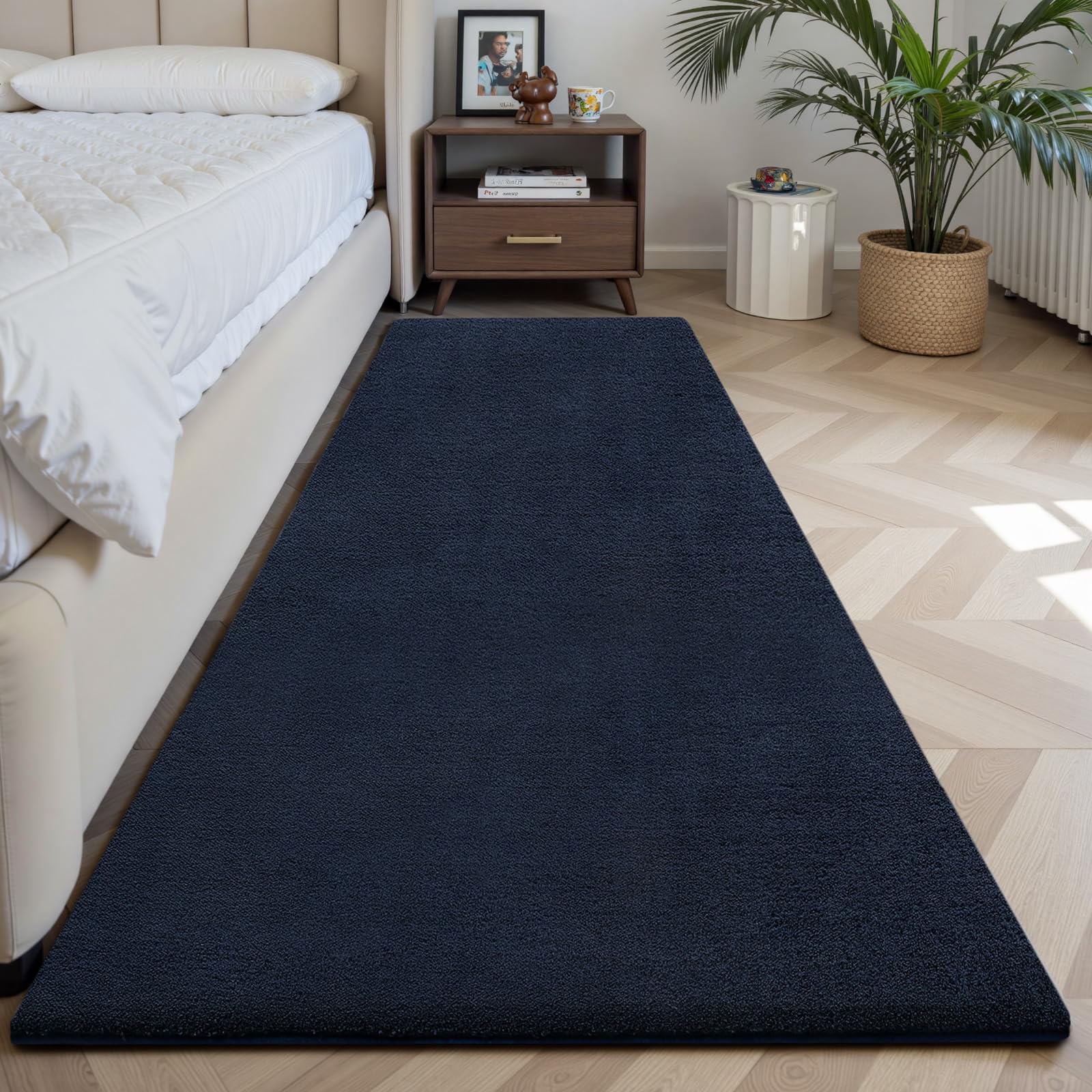 Sour Lemon 2x6 Soft Runner Rugs for Hallways, Bedside Rugs for Bedroom Living Room Area Throw Rug Runner Carpets Non Slip Memory Foam Area Rug for Kids Rooms, Dorm, Home Decor Aesthetic