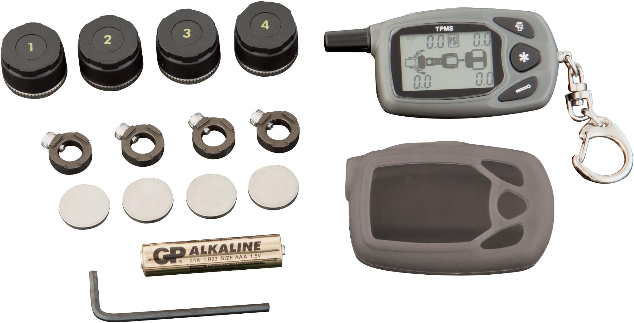 TireGard 13-317A Motorcycle Plus Trailer Tire Pressure Monitoring System