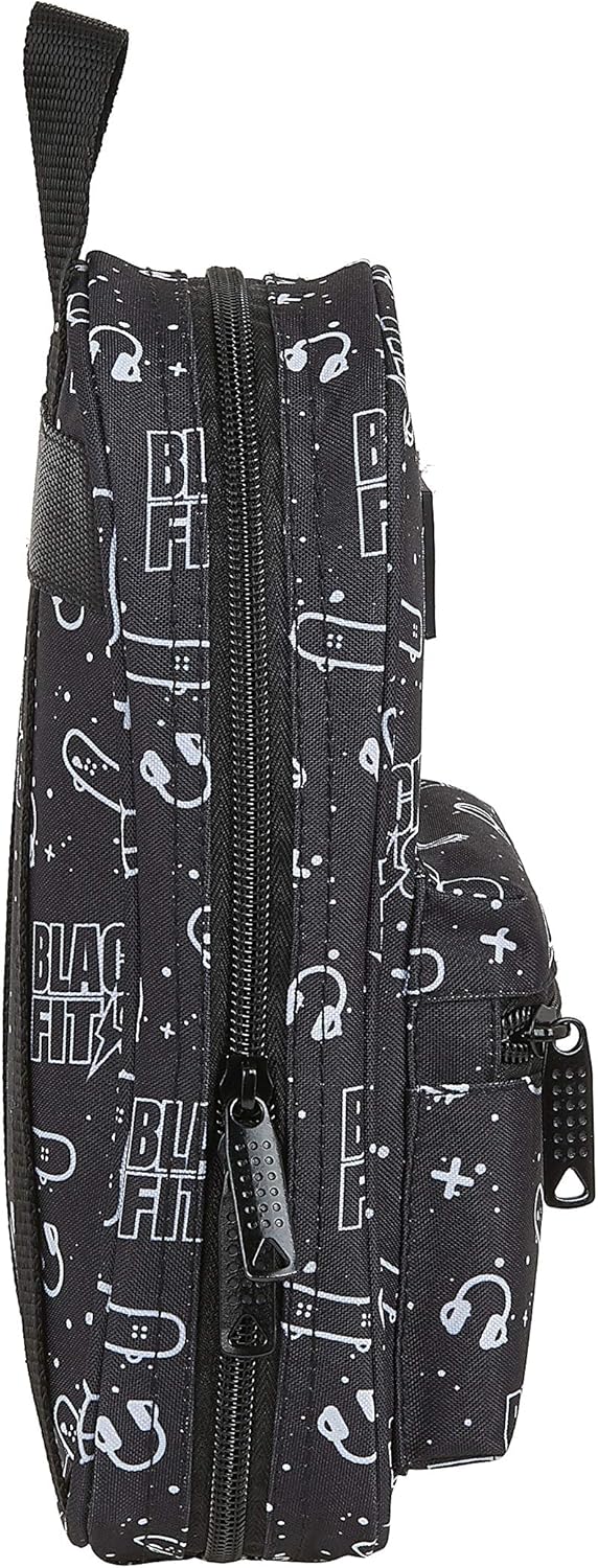 Pencil Backpack with 4 Recyclable National Geographic"Explorer", 120 x 50 x 230 mm, Blue/Brown, Mediana - Image 5