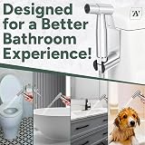 Zuvo Bidet Sprayer with 304 Stainless Steel UK Toilet Kit view 6