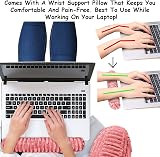 Homie Reading Bed Rest Pillow with Wrist Support, Neck Roll, Arm Rests view 3