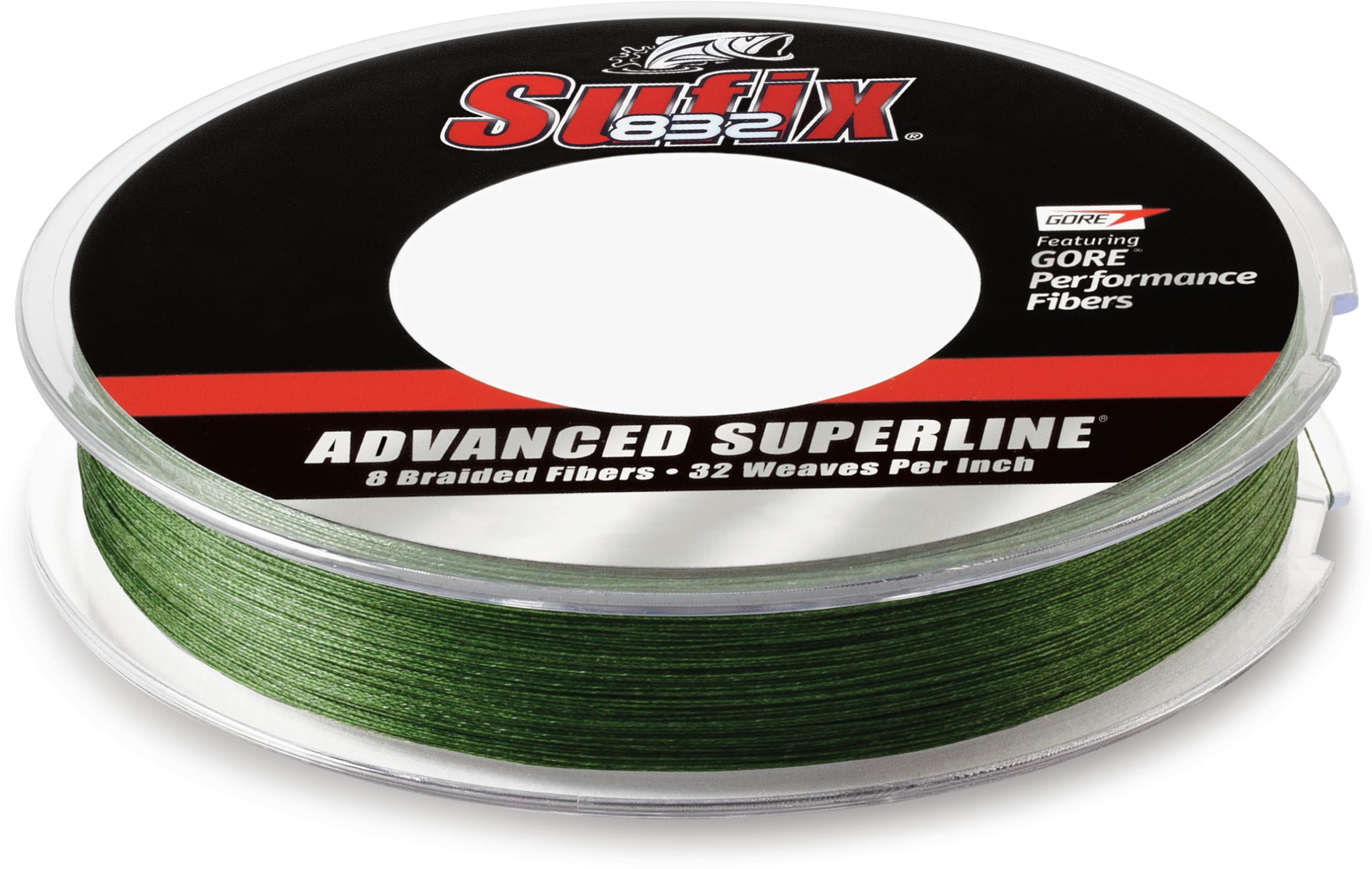 832 Braid 30 lb Low-Vis Green - 300 Yds