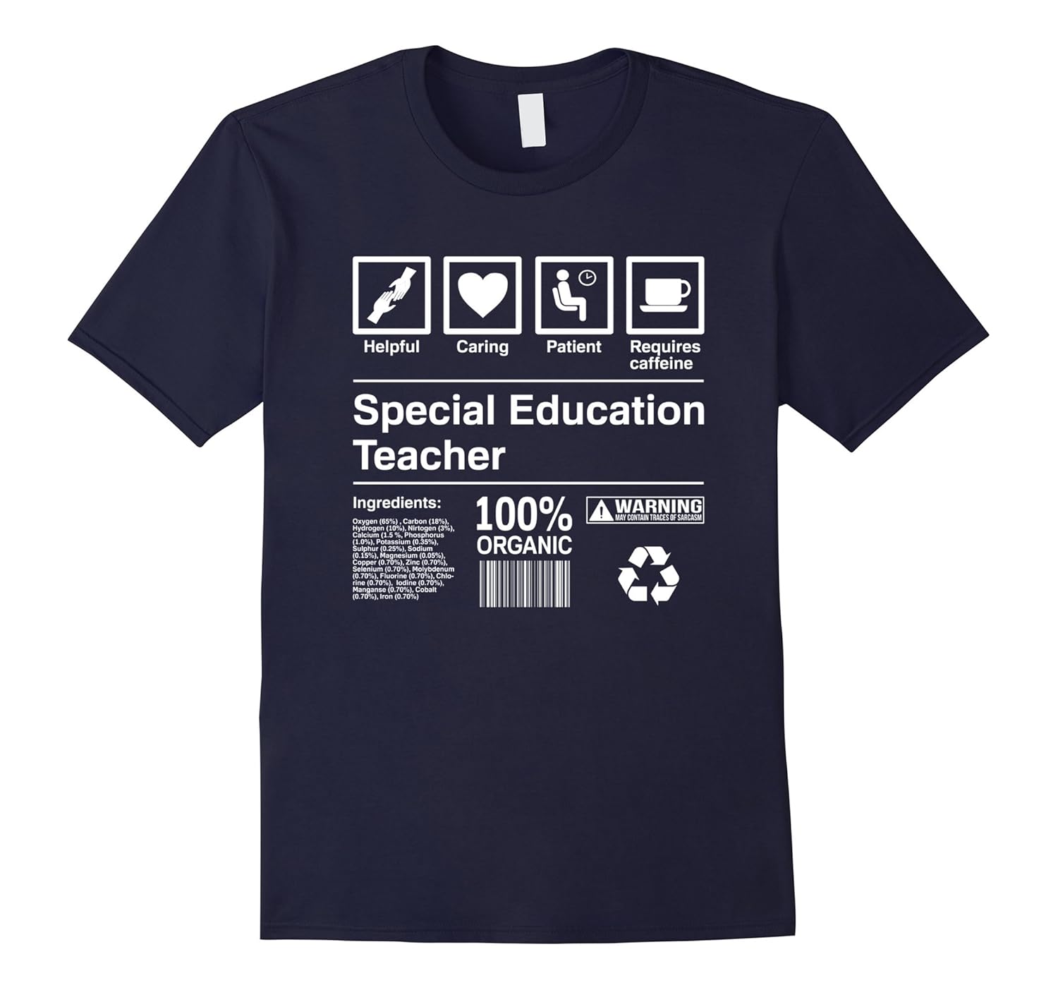 Special Education Teacher Contents T-Shirt Gift-ANZ