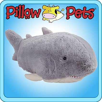 Amazon Com Pillow Pets Pee Wees Sharky Shark Kitchen Dining