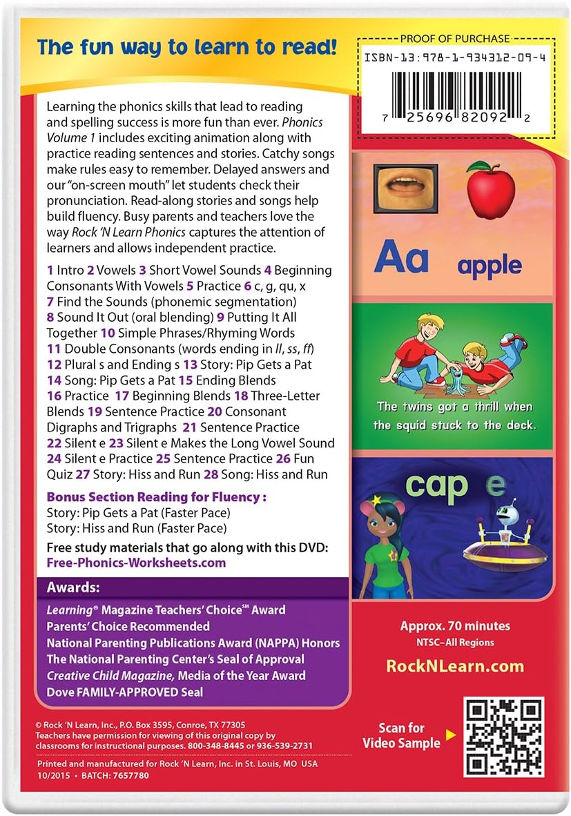 Rock N Learn: Phonics 1 [Import] | eBay