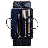 Lamson Premier 20" Walnut 3-Piece BBQ Set