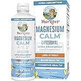 MaryRuth Organics Magnesium Liposomal| Magnesium Supplement | Magnesium Bisglycinate | Muscle & Bone Support | Mood Support Vitamin | Vegan | Non-GMO | Gluten Free | 15.22 Fl Oz | 30 Servings