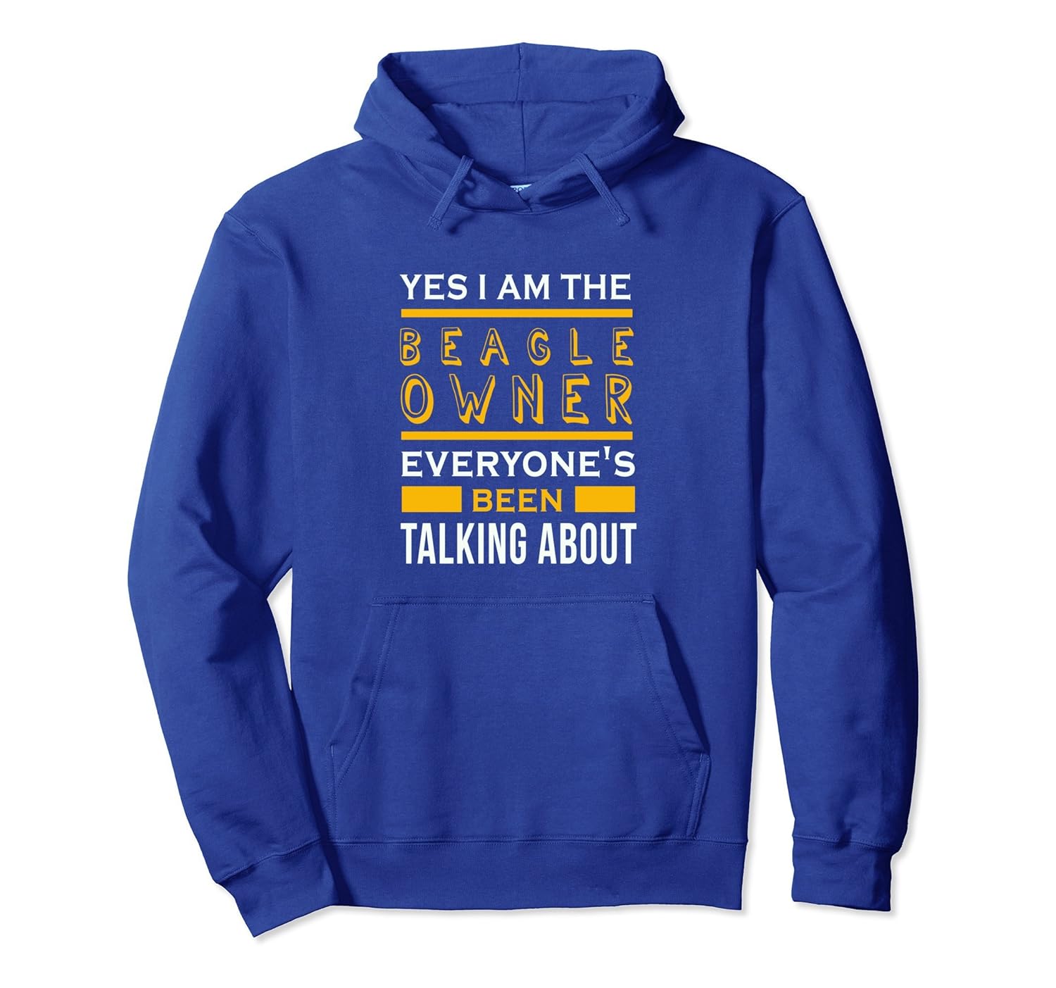 Yes I'm the beagle owner awesome funny hoodie-ANZ