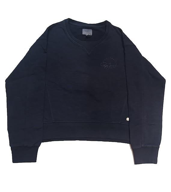 sudadera azul marino mujer