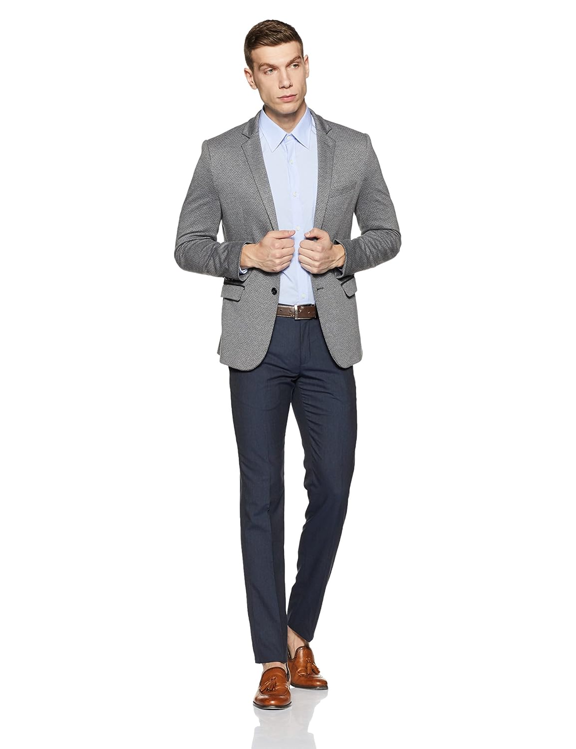 blackberrys men's skinny fit formal trousers