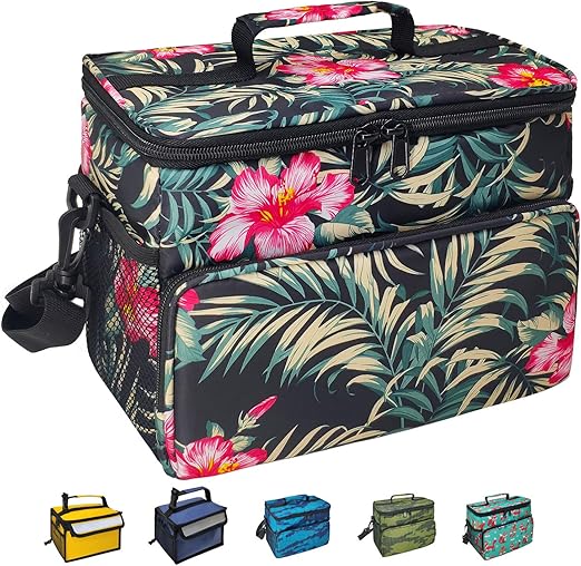 tropical lunch bag