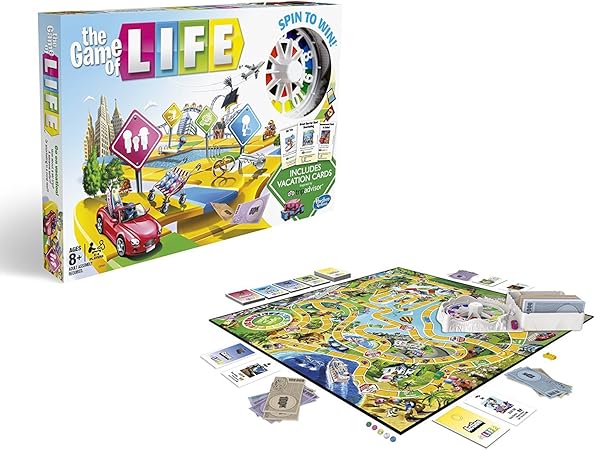 Amazon The Game Of Life 英語版 人生ゲーム トリップアドバイザー エディション 並行輸入品 ボードゲーム おもちゃ