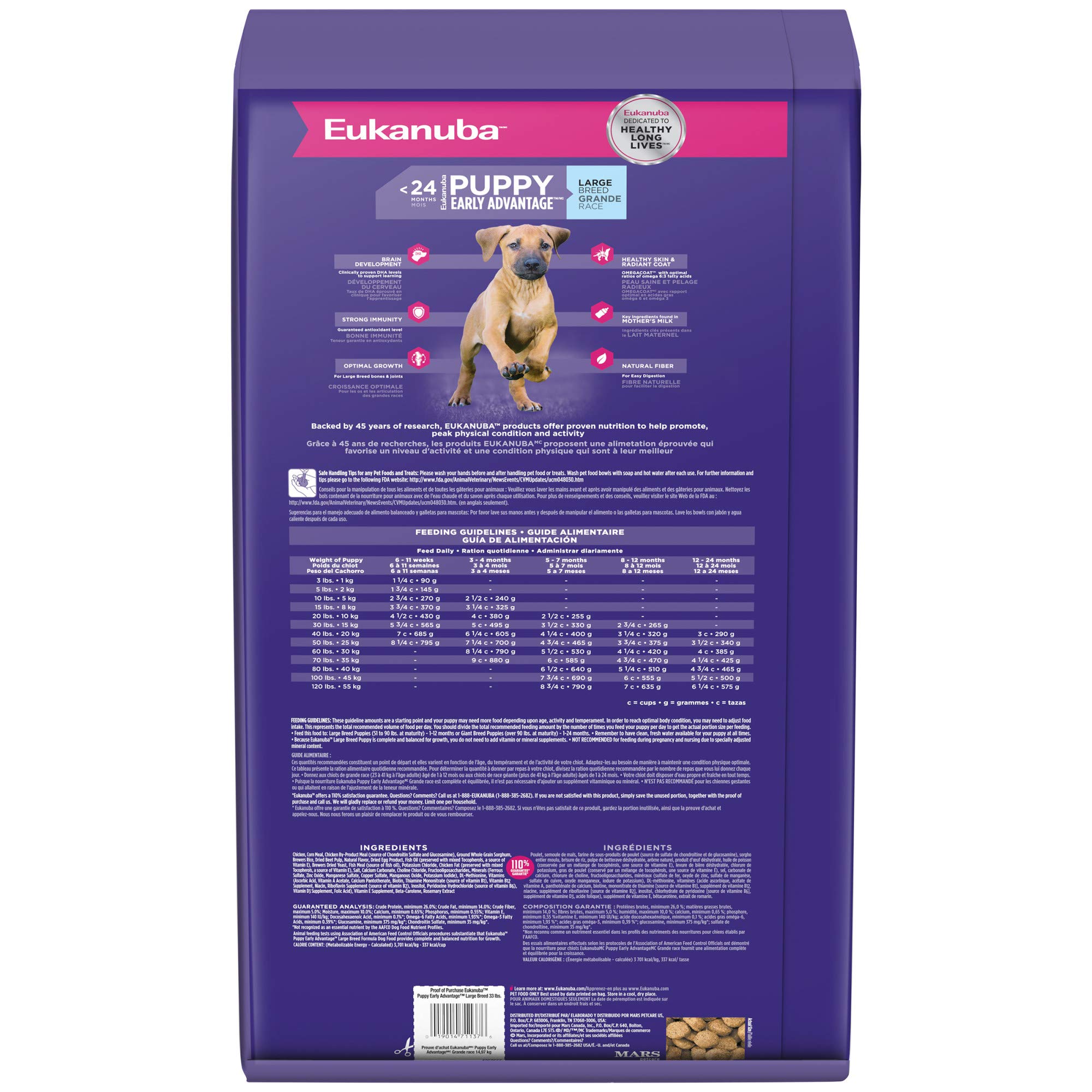 EUKANUBA Puppy Large Breed Puppy Food 33 Pounds 19014609451 eBay