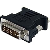 StarTech DVI Male to a VGA Female Connector, Black (DVIVGAMFBK)