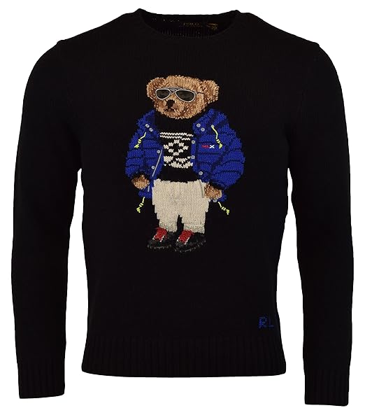 polo bear ski sweater