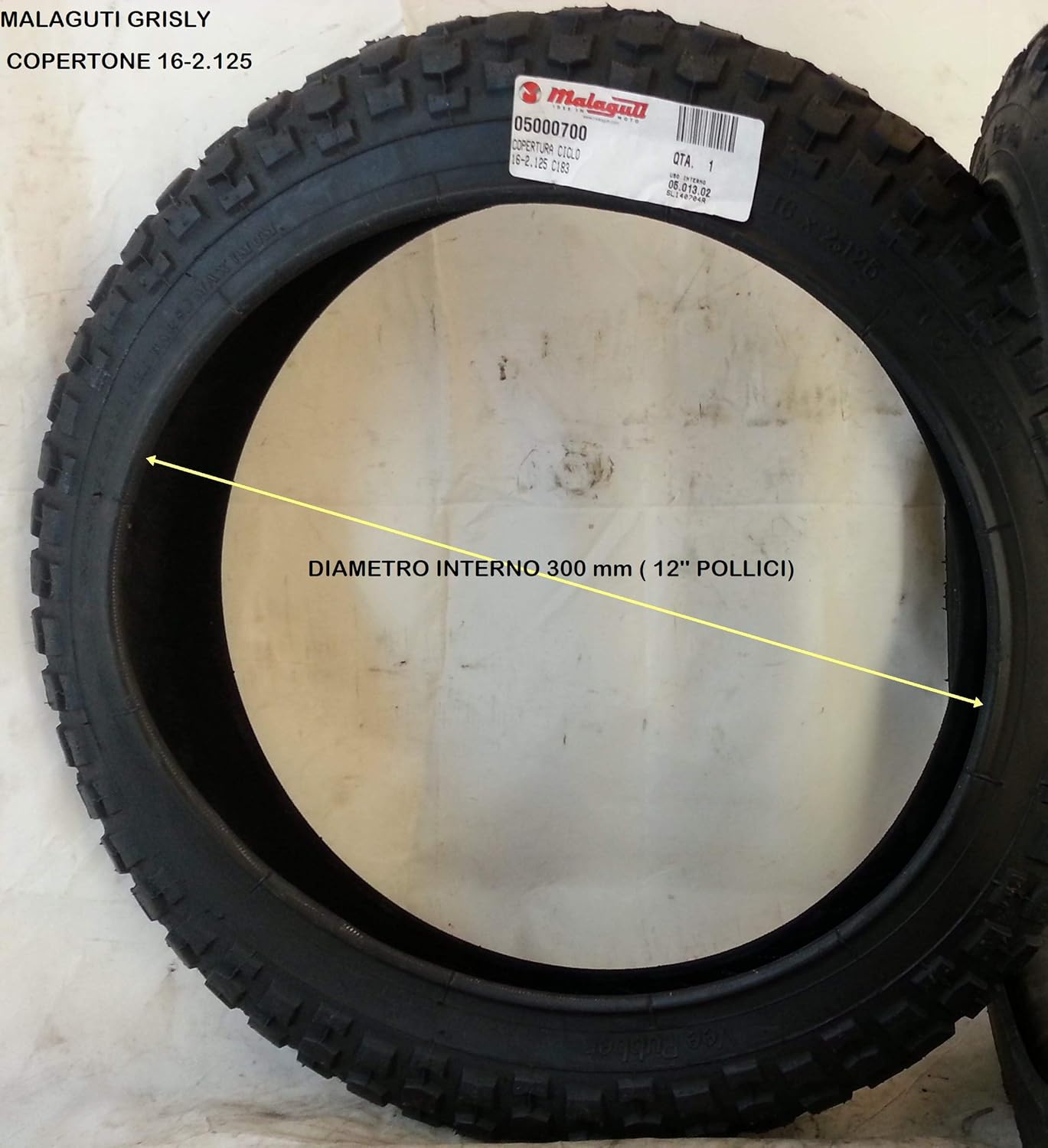 16 x 2.125 tyre