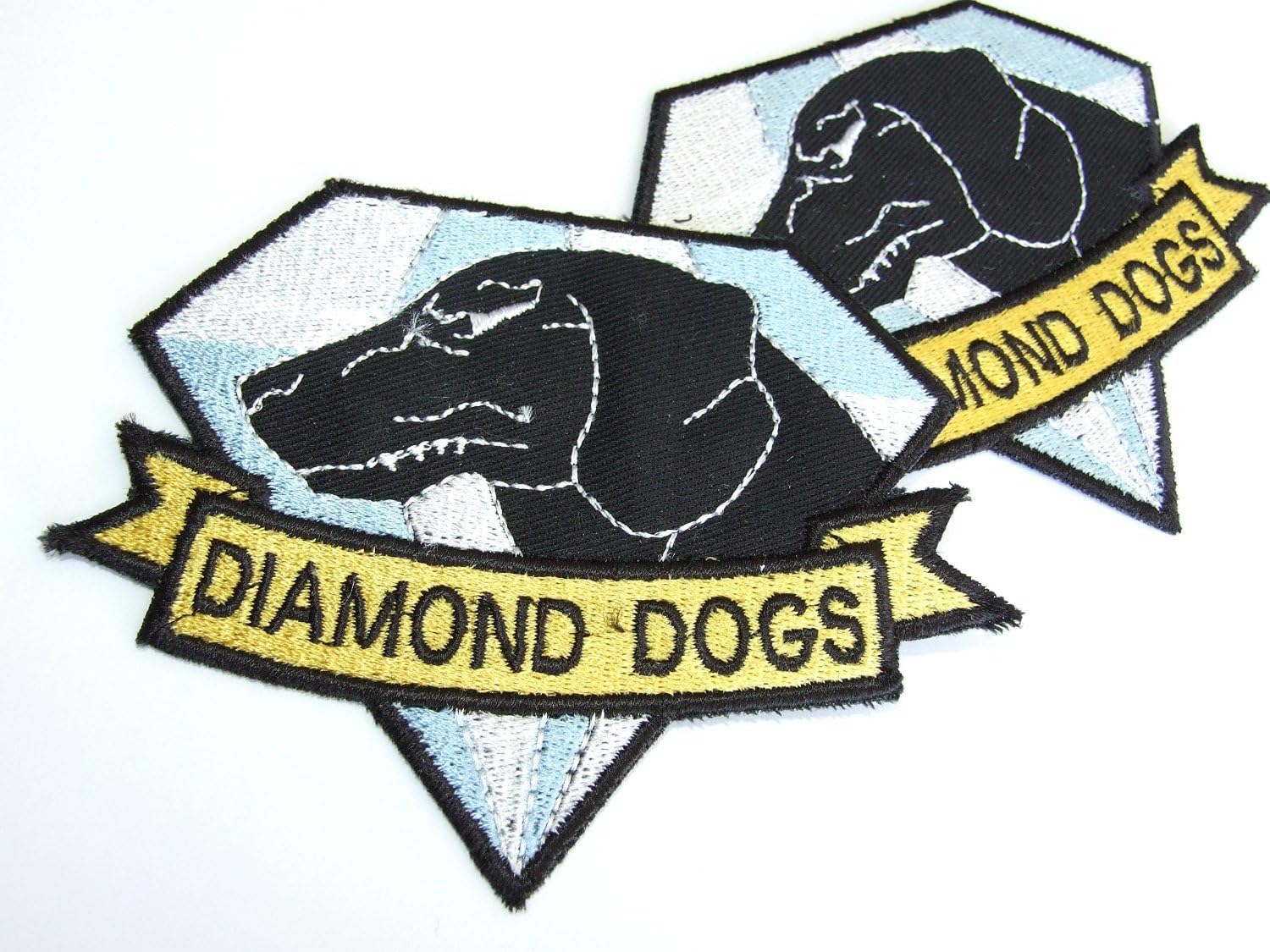 ONEKOOL DIAMOND DOGS METAL GEAR SOLID COSPLAY TACTICAL MORALE BADGE PATCH with Hook and LOOP backing